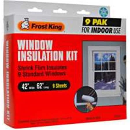 Thermwell Products Thermwell Products V73-9H Window Kit Indoor - 42 x 62 In. - 162 Sq.Ft. 4144069